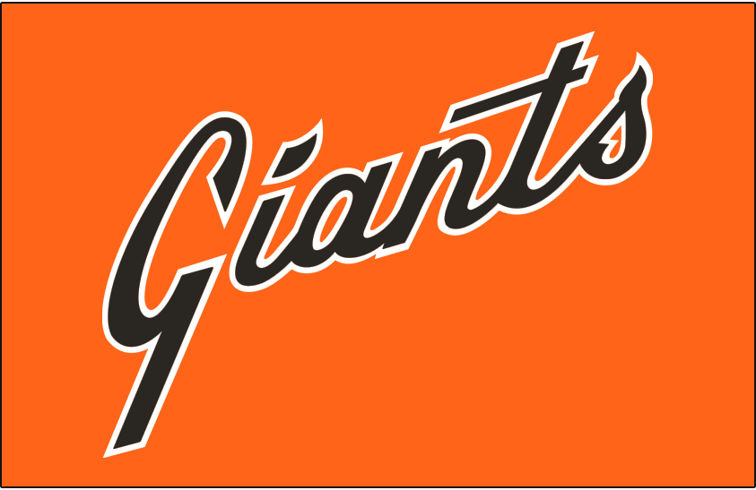 San Francisco Giants 1978-1982 Jersey Logo fabric transfer